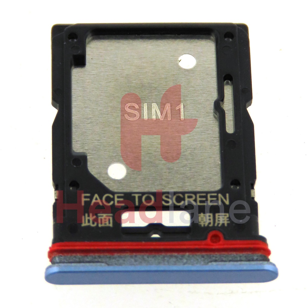 Bandeja SIM De Repuesto Para Xiaomi Redmi Note 11 Pro 5G - Color Azul Atlántico, Compatible Con Tarjeta SIM Y SD